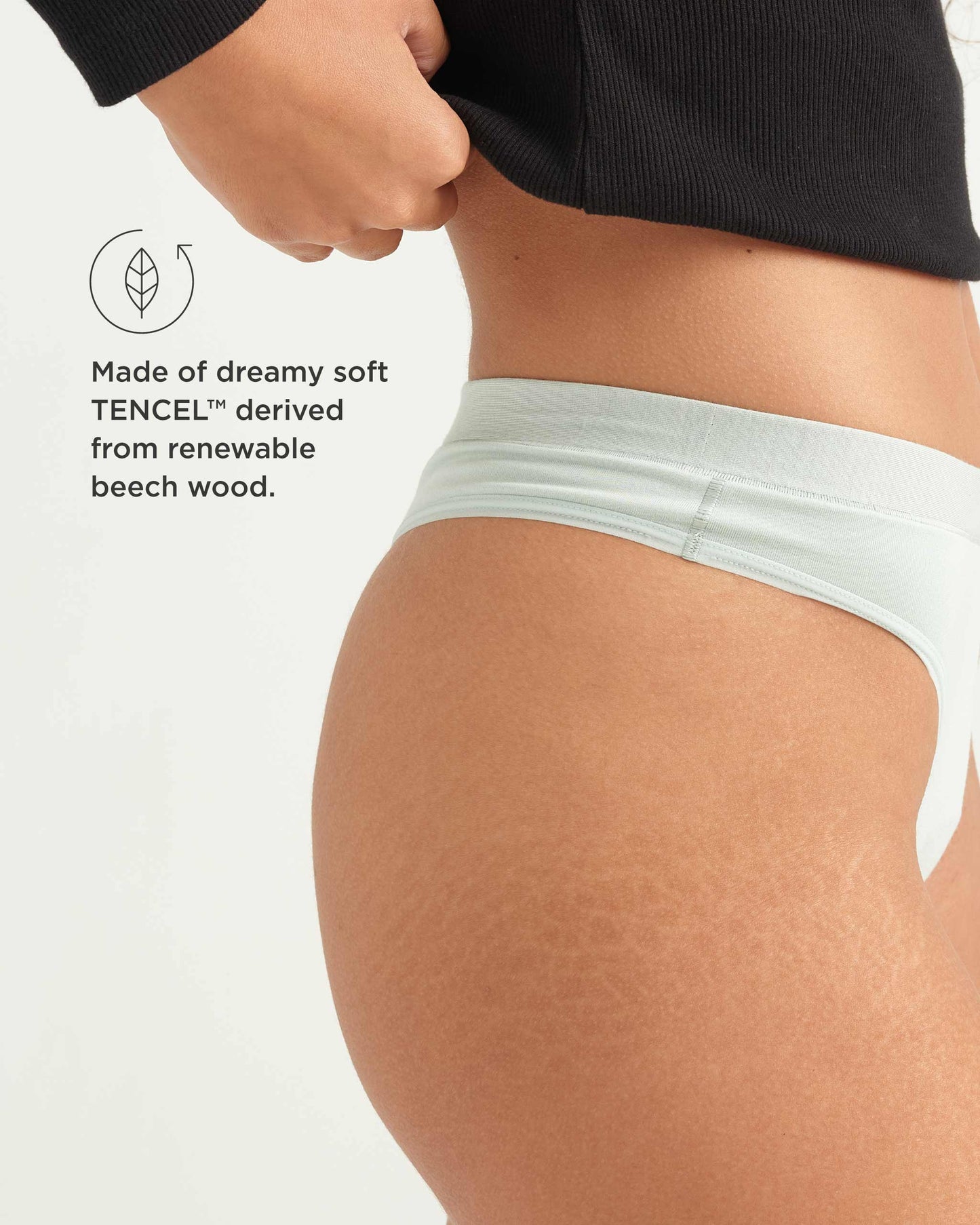 Saalt Leakproof Comfort Thong Period Underwear