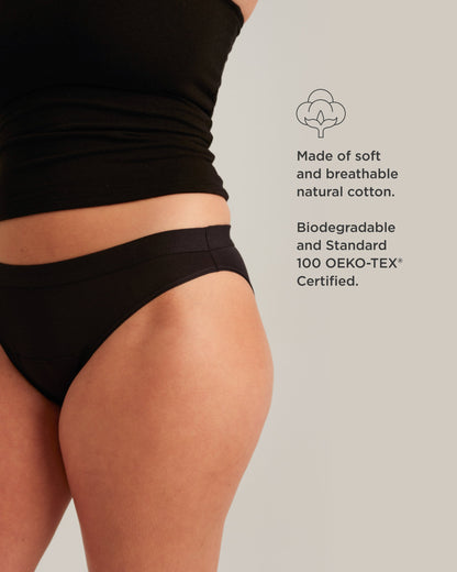 Saalt Leakproof Cotton Bikini Period Underwear