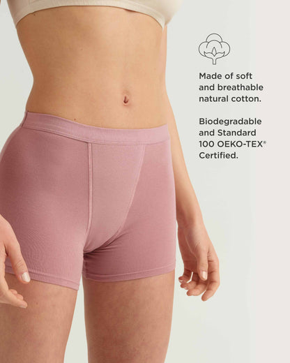 Saalt Leakproof Cotton Sleep Short