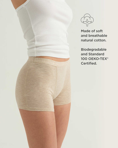Saalt Leakproof Cotton Sleep Short