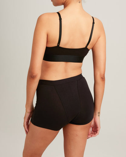 Saalt Leakproof Cotton Sleep Short