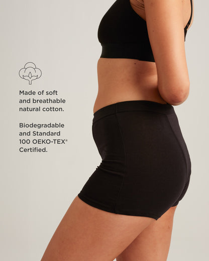 Saalt Leakproof Cotton Sleep Short