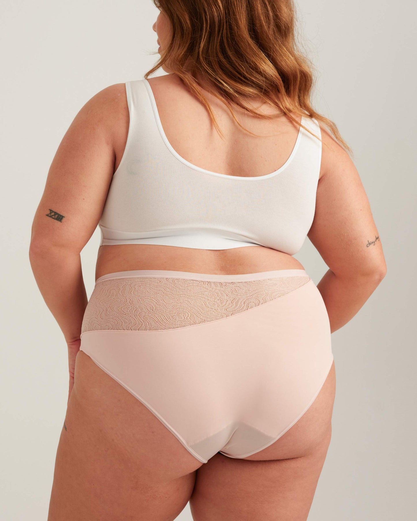Saalt Leakproof Lace High Waist Period Underwear