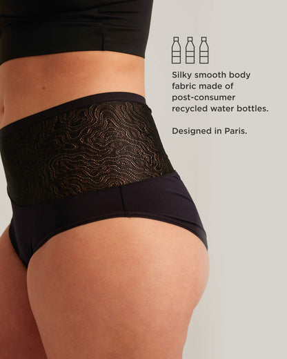 Saalt Leakproof Lace High Waist Period Underwear