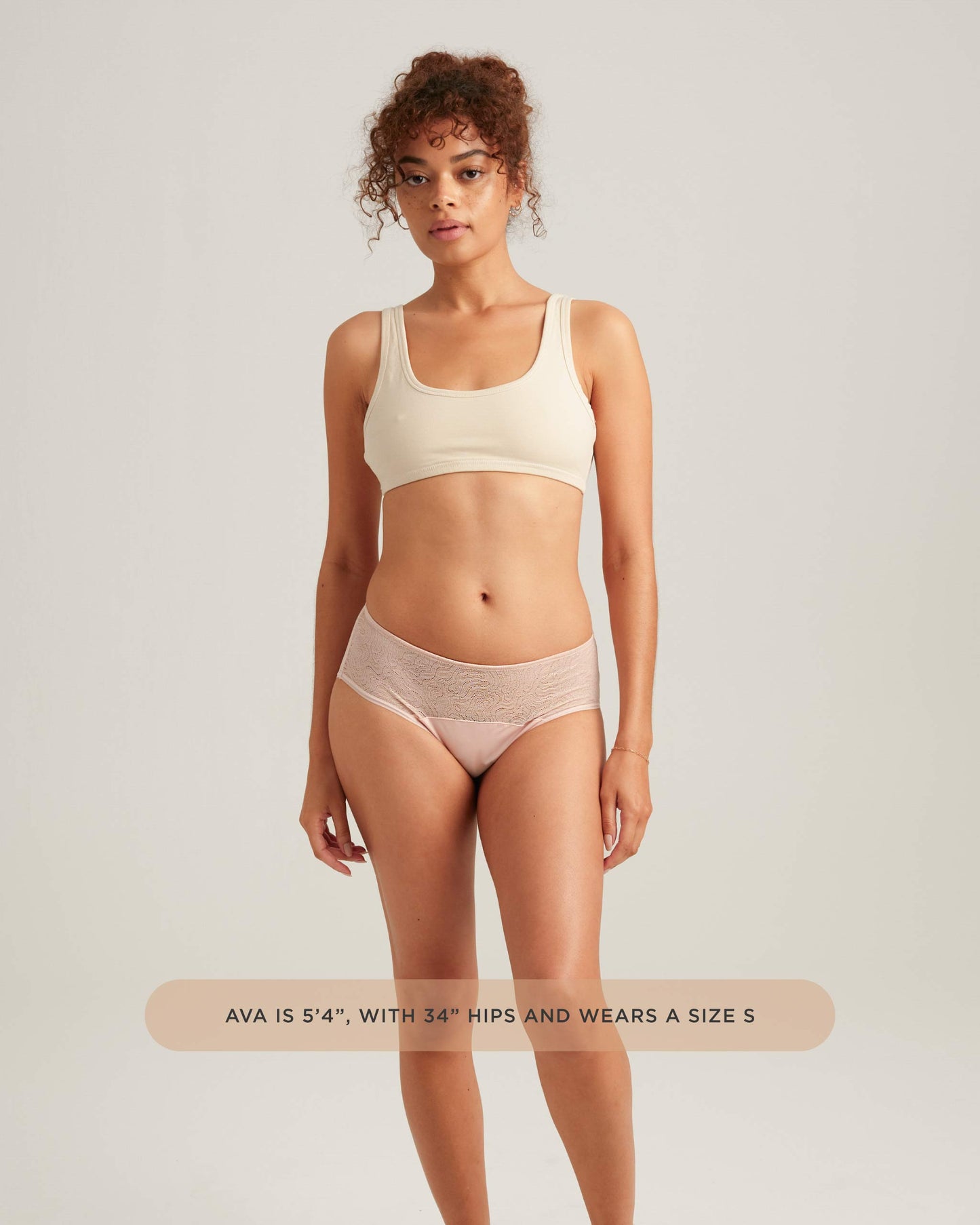 Saalt Leakproof Lace Hipster Period Underwear
