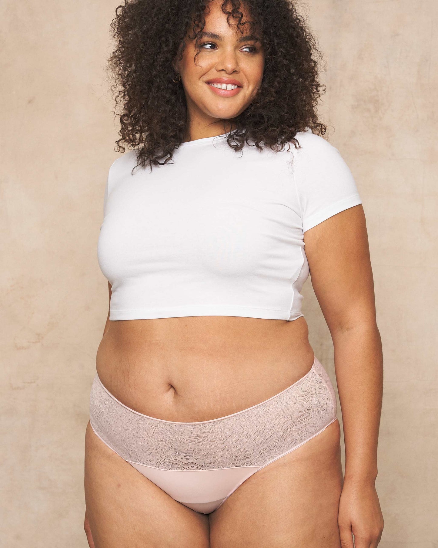 Saalt Leakproof Lace Hipster Period Underwear