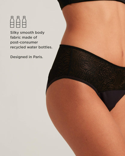 Saalt Leakproof Lace Hipster Period Underwear