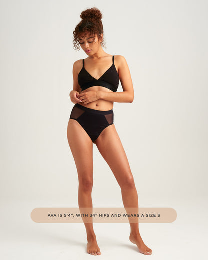 Saalt Leakproof French Cut High Waist Period Underwear