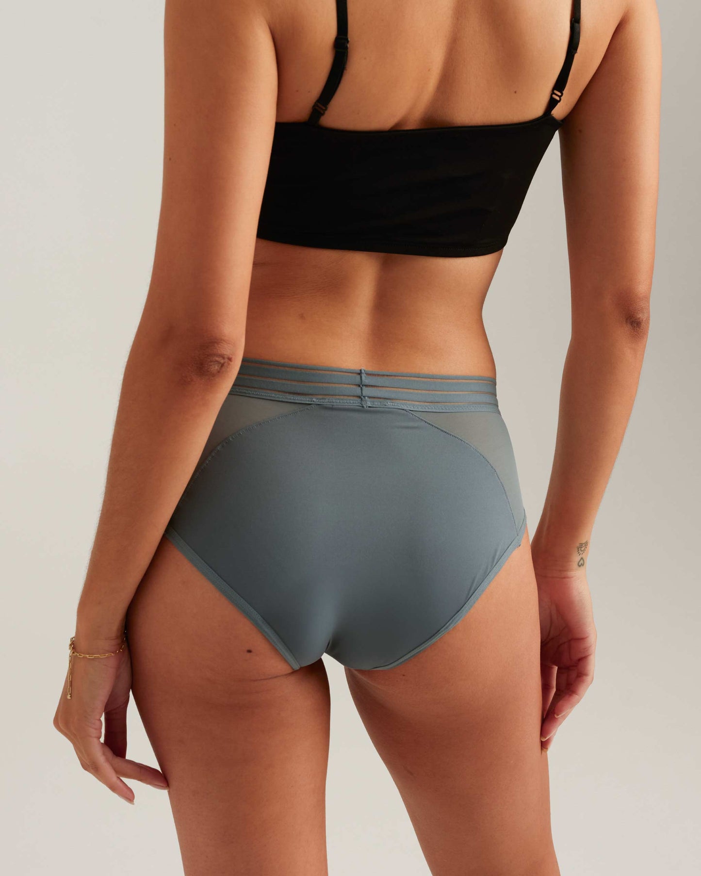Saalt Leakproof Mesh Hipster Period Underwear