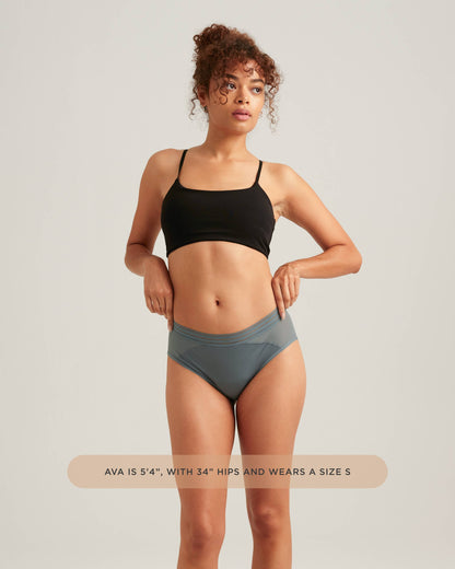 Saalt Leakproof Mesh Hipster Period Underwear