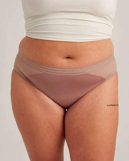 Saalt Leakproof Mesh Hipster Period Underwear