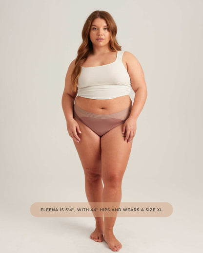 Saalt Leakproof Mesh Hipster Period Underwear