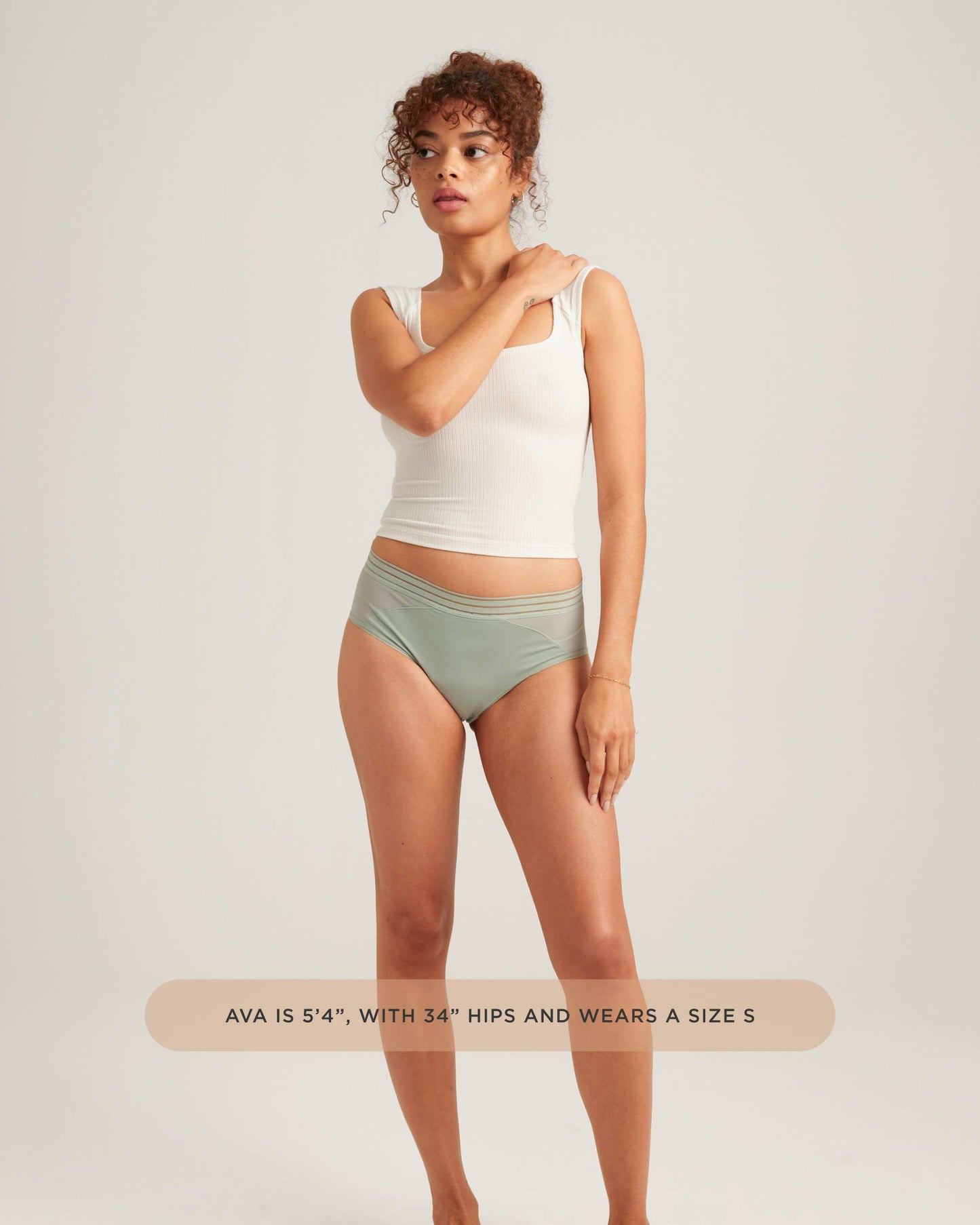 Saalt Leakproof Mesh Hipster Period Underwear