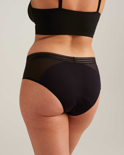 Saalt Leakproof Mesh Hipster Period Underwear