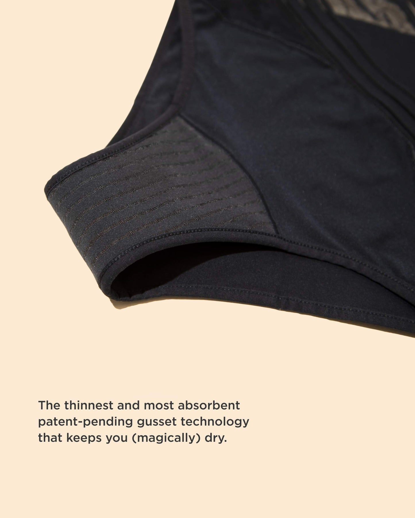 Saalt Leakproof Mesh Hipster Period Underwear