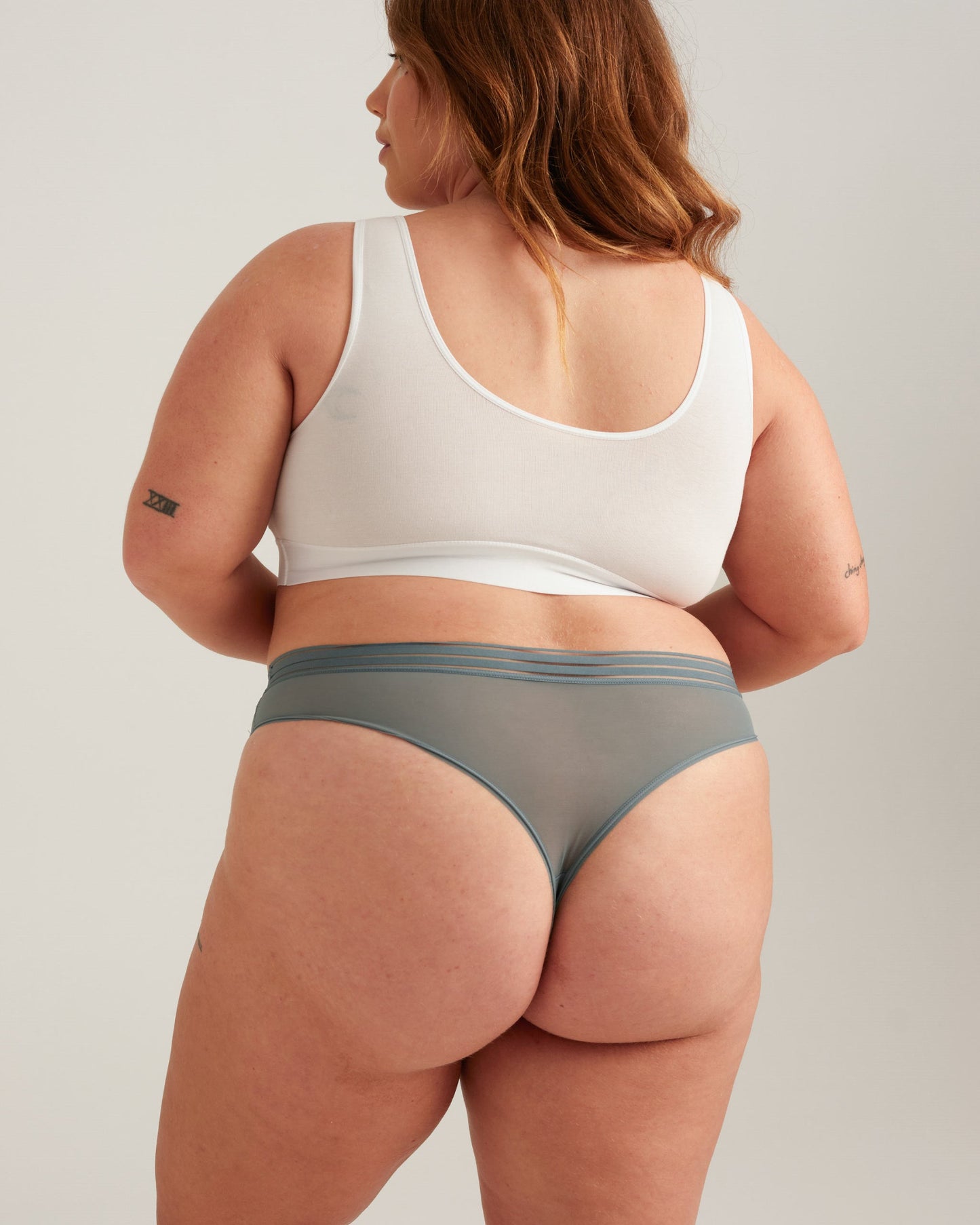 Saalt Leakproof Mesh Thong Period Underwear