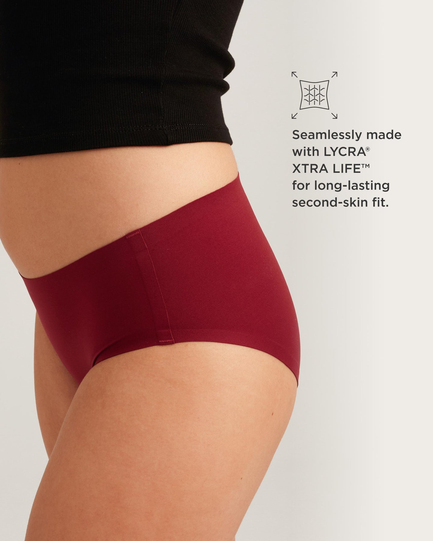Saalt Leakproof Seamless Brief Period Underwear