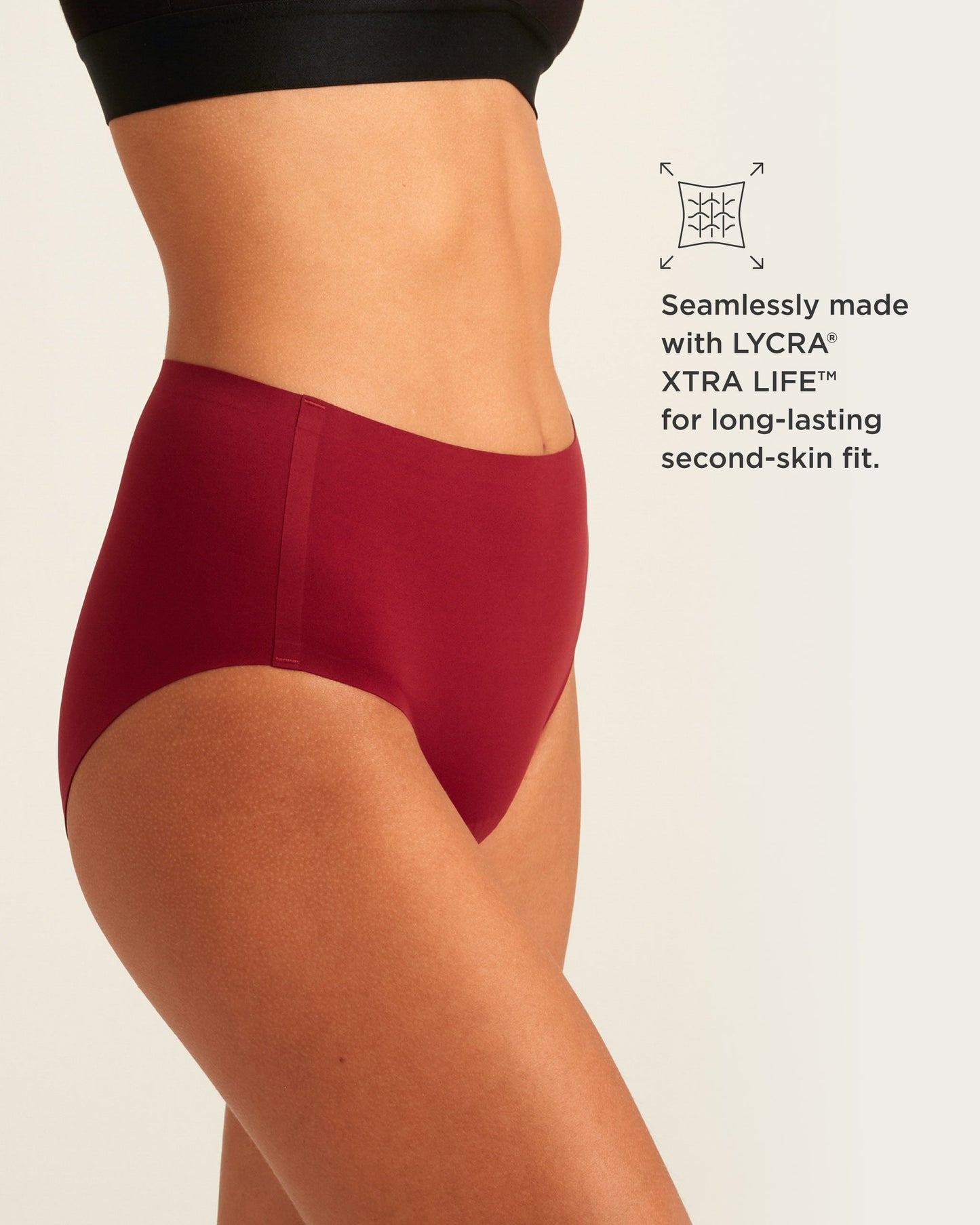 Saalt Leakproof Seamless High Waist Period Underwear