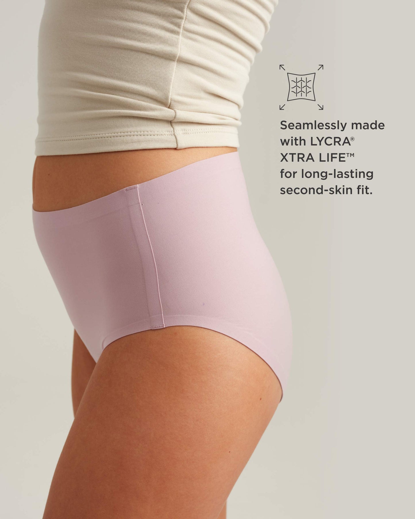 Saalt Leakproof Seamless High Waist Period Underwear