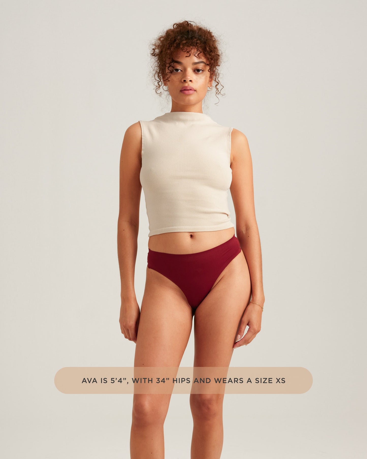 Saalt Leakproof Seamless Thong Period Underwear