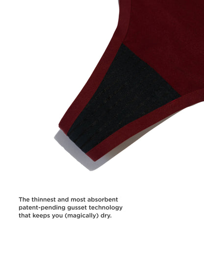 Saalt Leakproof Seamless Thong Period Underwear