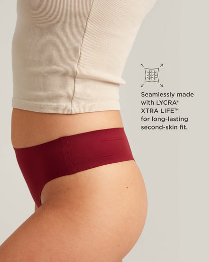 Saalt Leakproof Seamless Thong Period Underwear