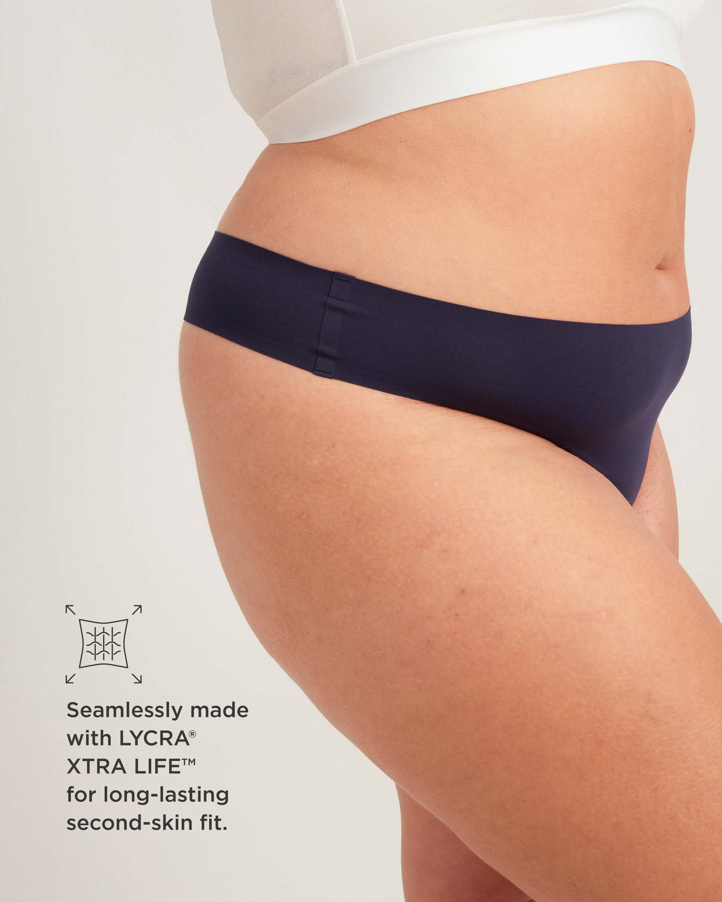 Saalt Leakproof Seamless Thong Period Underwear