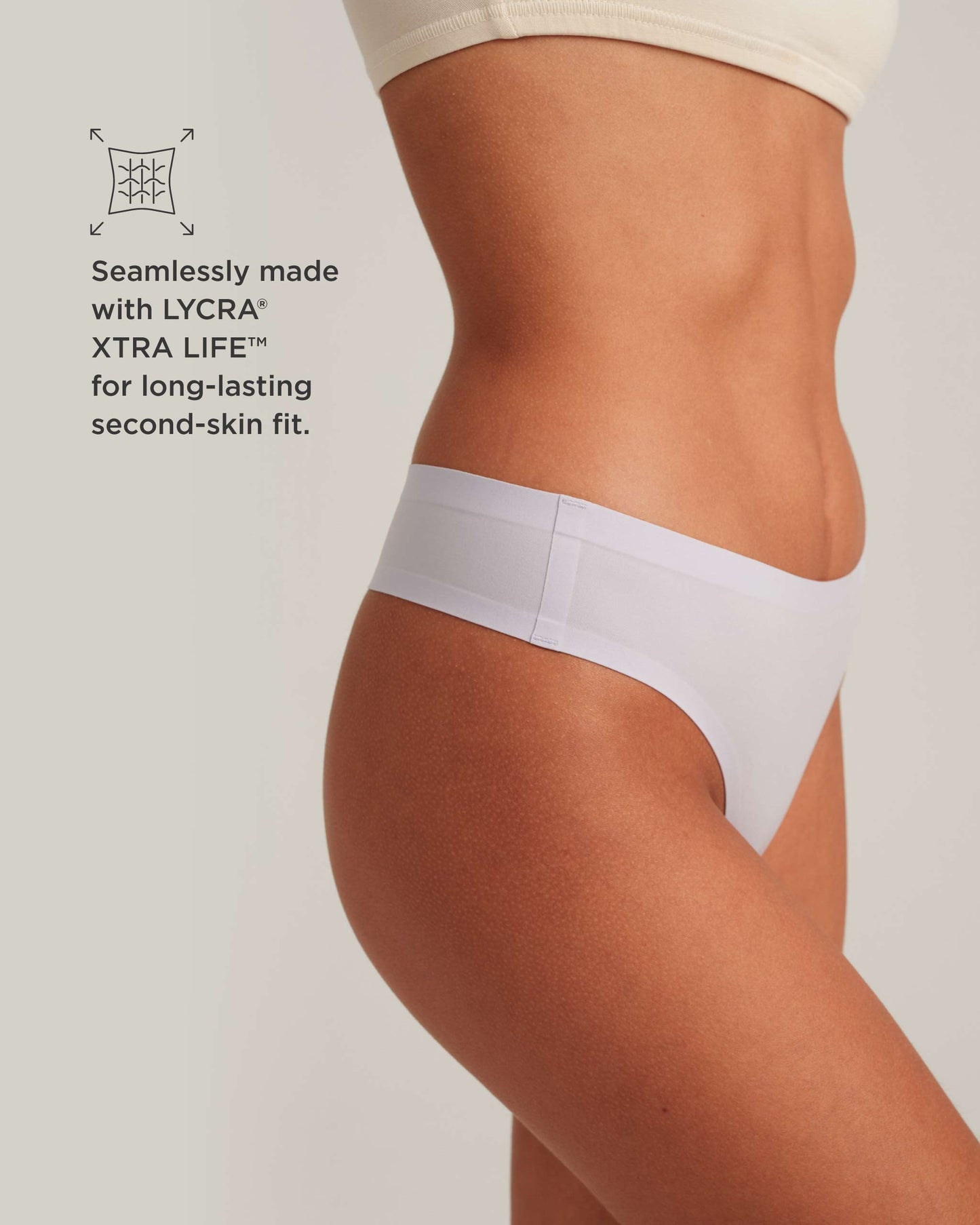 Saalt Leakproof Seamless Thong Period Underwear