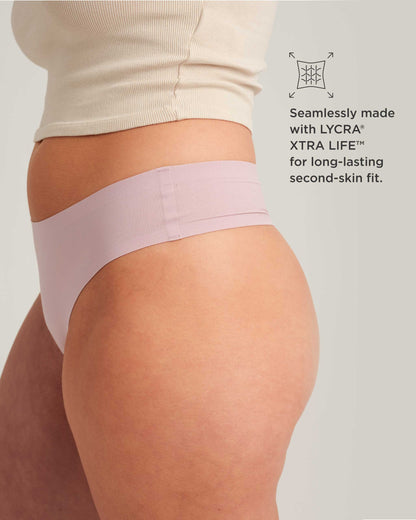 Saalt Leakproof Seamless Thong Period Underwear