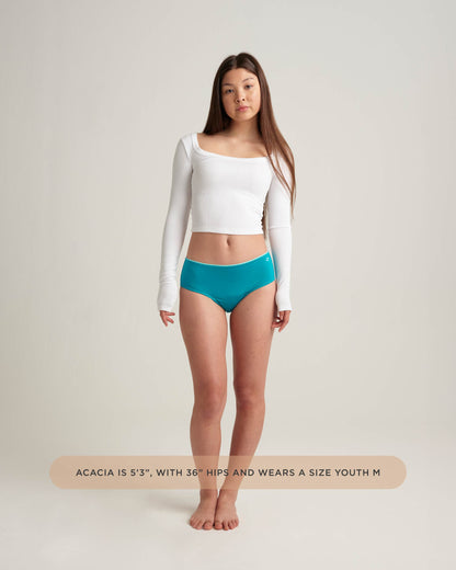 Saalt Leakproof Teen Brief Period Underwear
