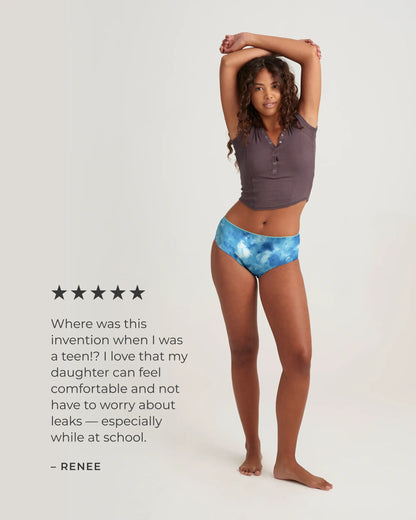 Saalt Leakproof Teen Brief Period Underwear