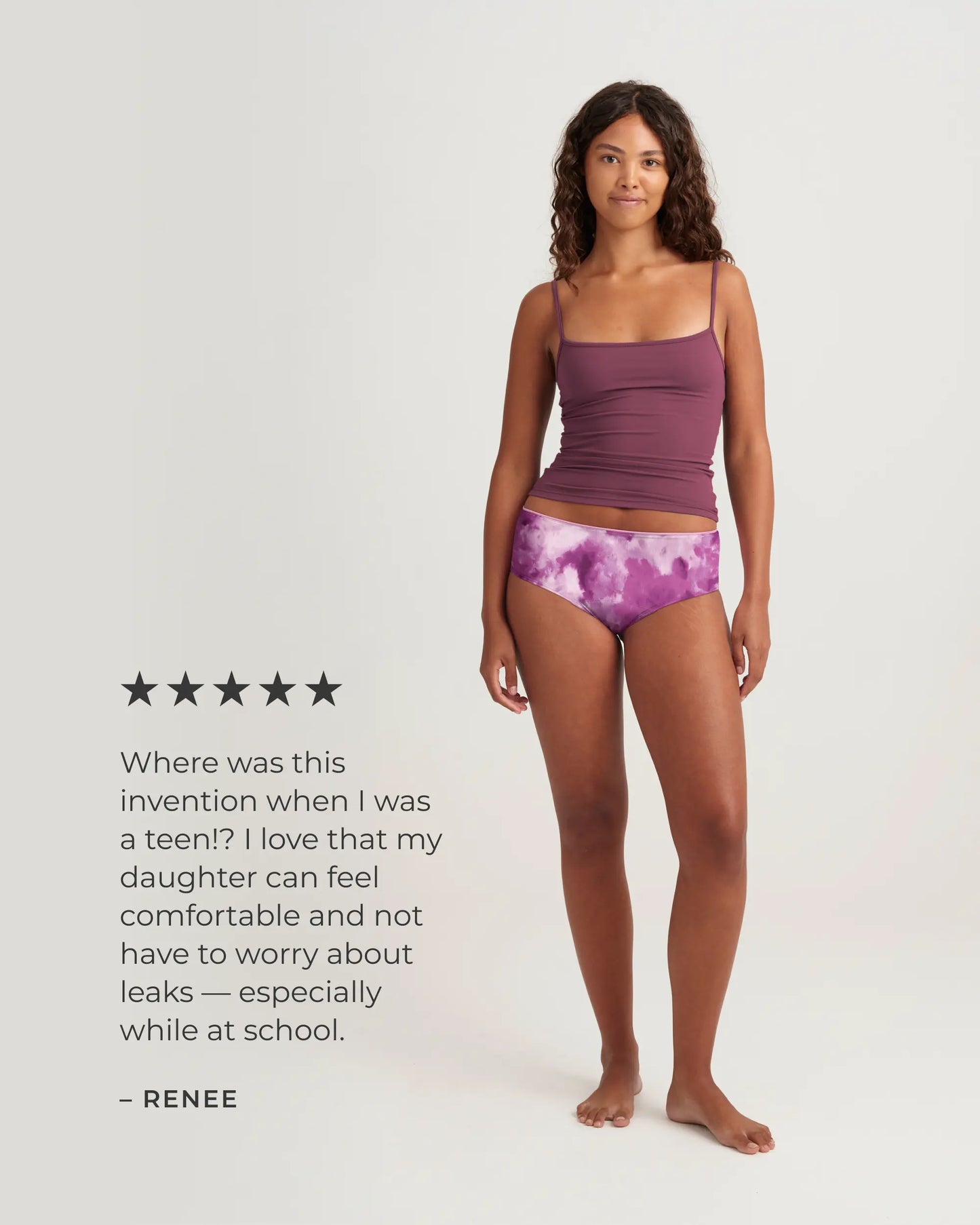 Saalt Leakproof Teen Brief Period Underwear