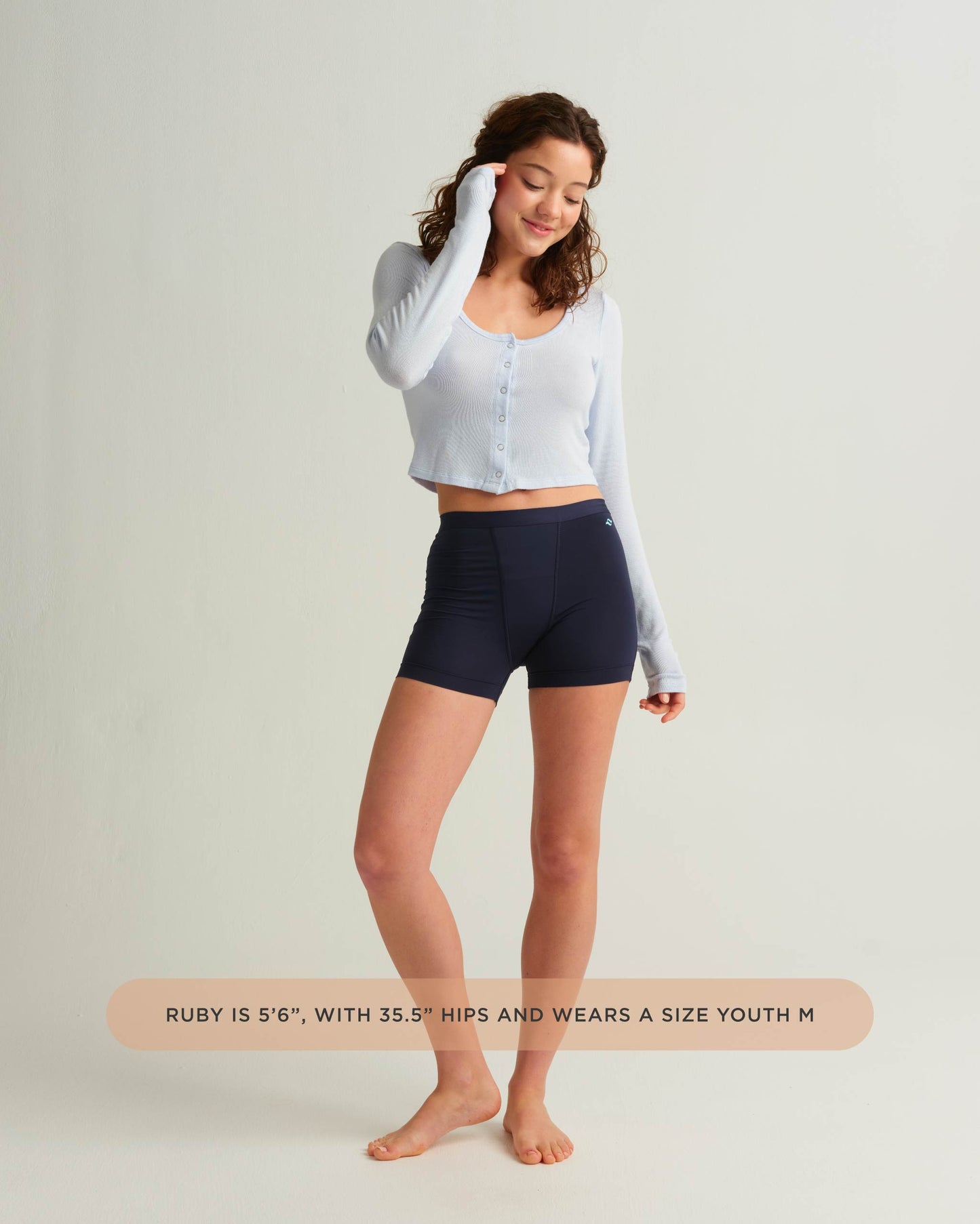Saalt Leakproof Teen Sport Short