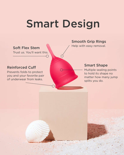 Saalt Duo Pack - Menstrual Cup + Wear Go Bag