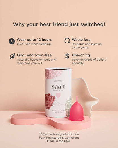 Saalt Cup Menstrual Cup