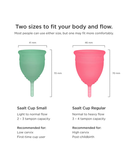 Saalt Cup Menstrual Cup