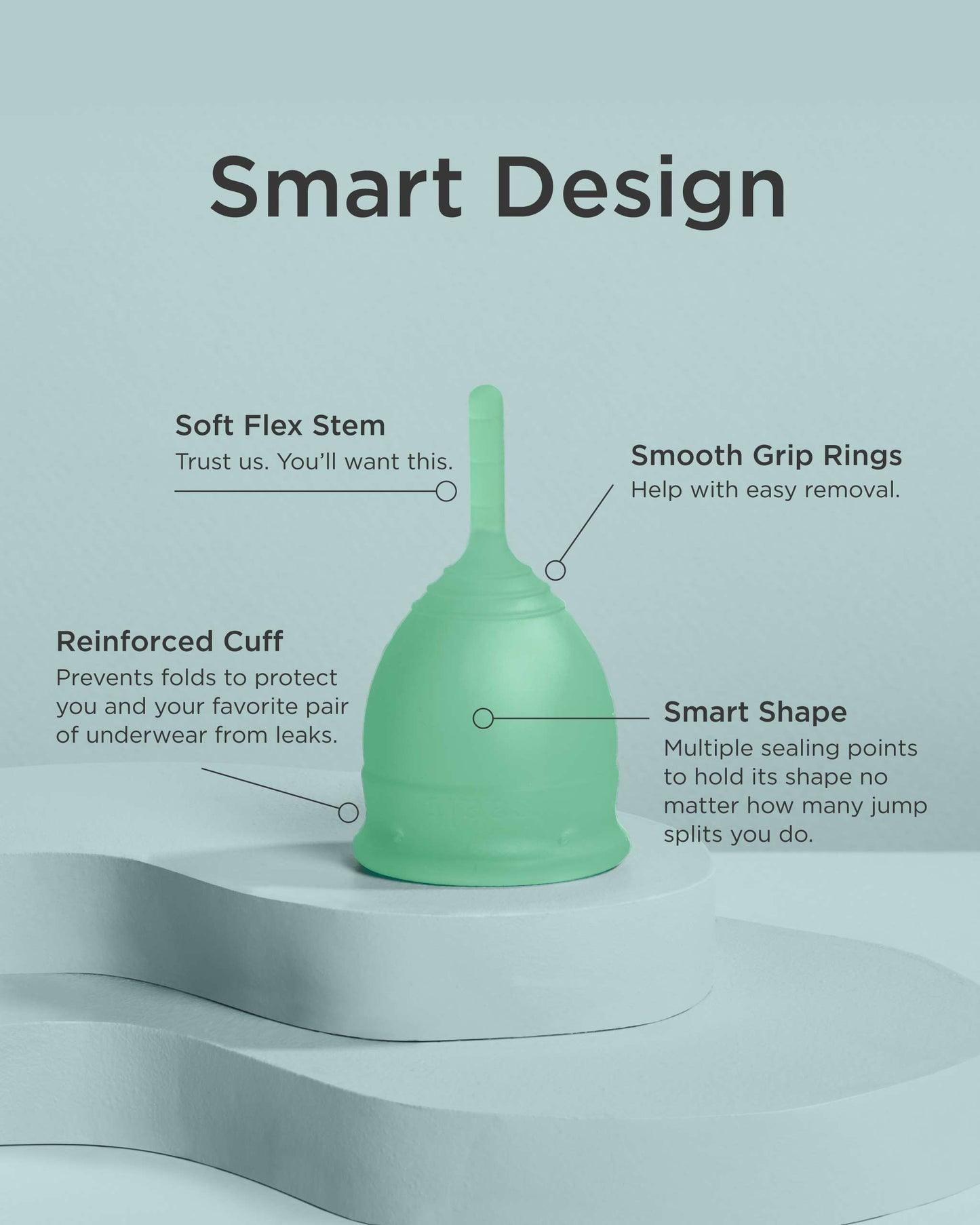 Saalt Twin Pack - Two Menstrual Cups
