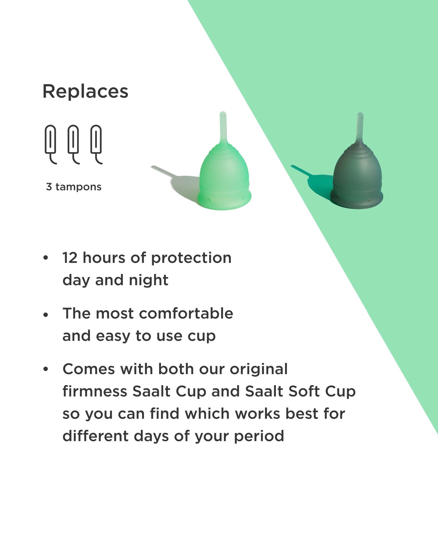 Saalt Twin Pack - Two Menstrual Cups