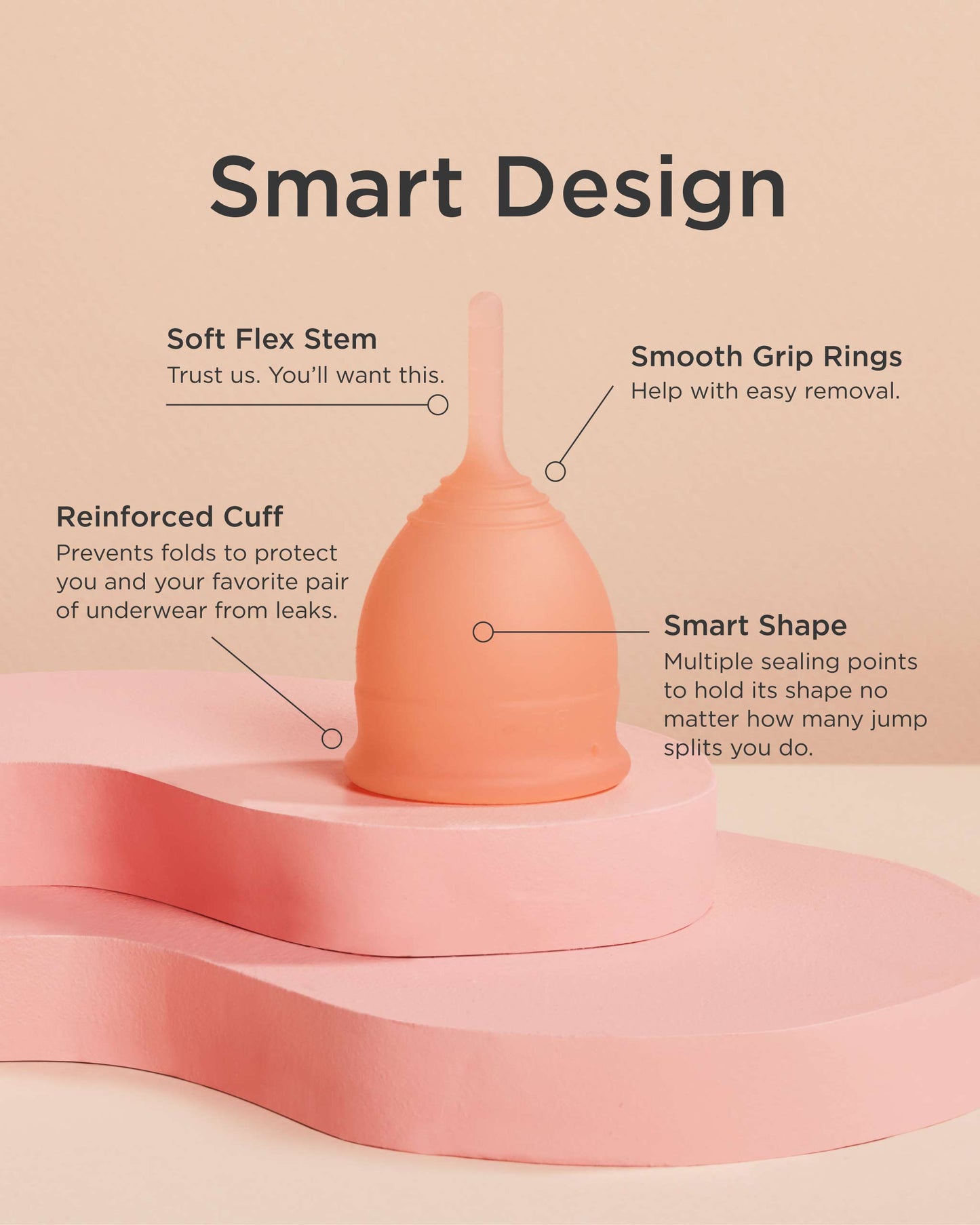 Saalt Soft Duo Pack - Menstrual Cup + Wear Go Bag