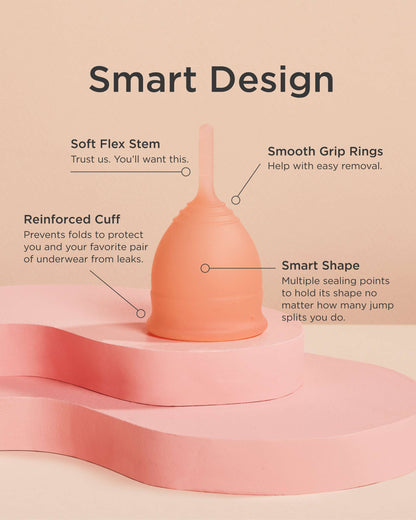 Saalt Soft Duo Pack - Menstrual Cup + Wear Go Bag