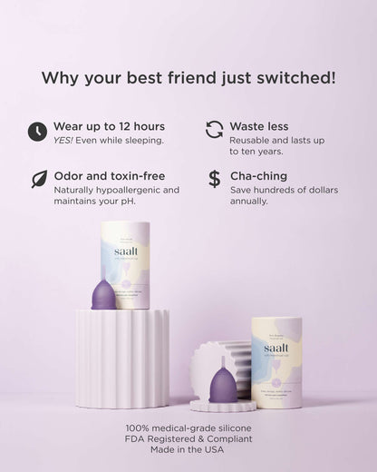 Saalt Soft Cup Menstrual Cup