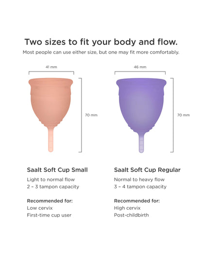 Saalt Soft Cup Menstrual Cup