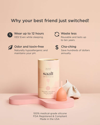 Saalt Soft Cup Menstrual Cup