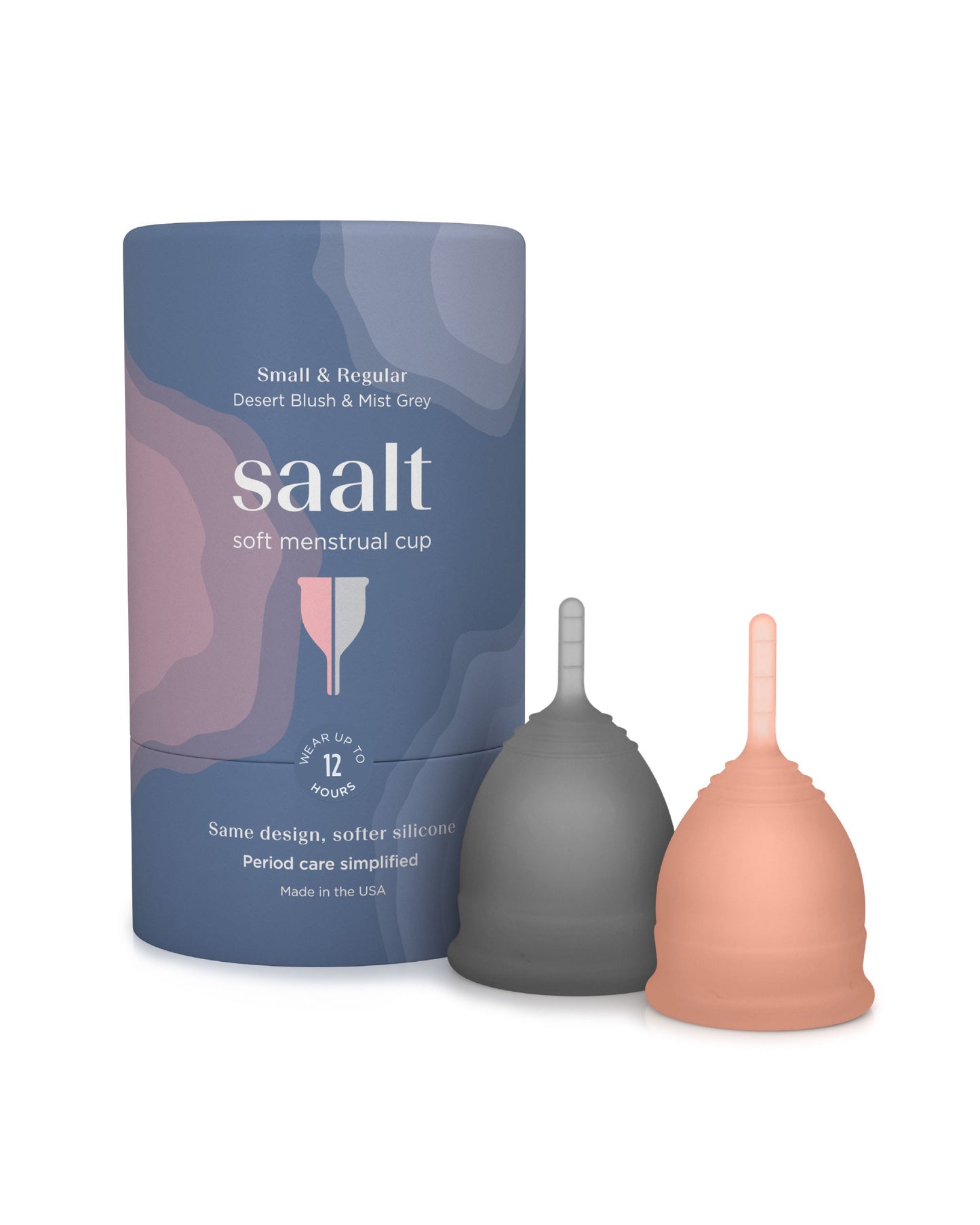 Saalt Soft Duo Pack - Menstrual Cup + Wear Go Bag