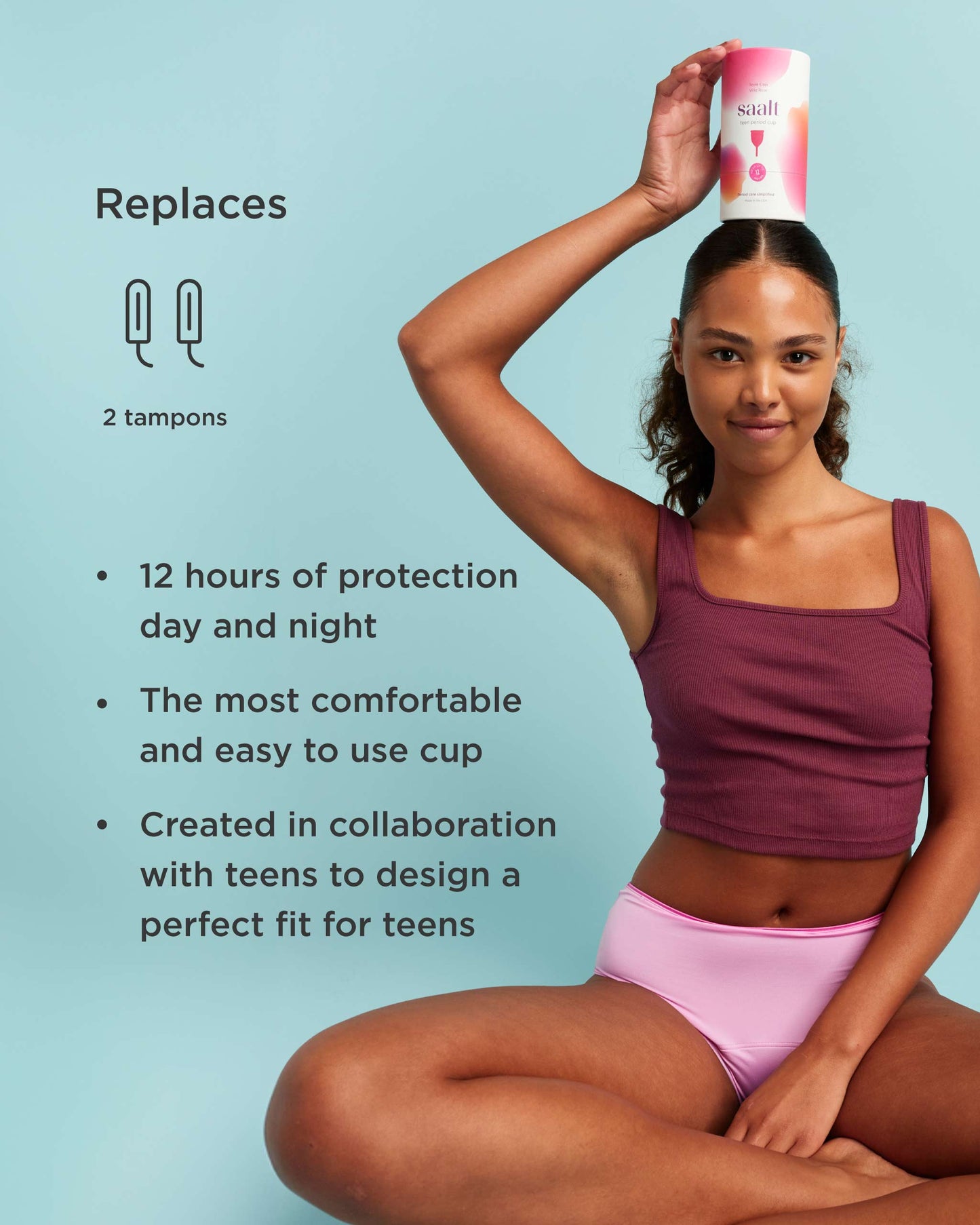 Saalt Teen Cup Menstrual Cup