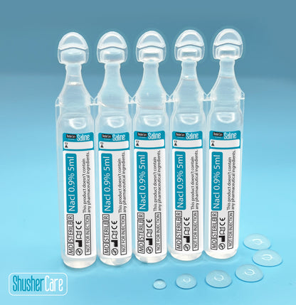 Shusher Care Saline Ampoules – Sterile Single-Use