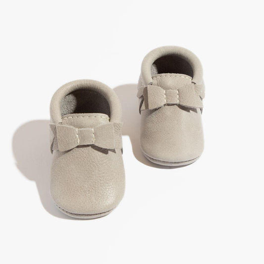 Freshly Picked Salt Flats Bow Baby Shoe