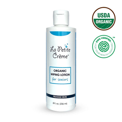 La Petite Cream Organic Wiping Lotion for Seniors