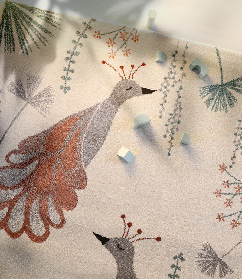 Nattiot Senka Birds Children's Rug