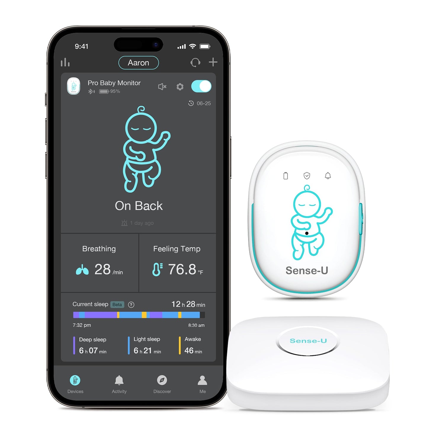 Sense-U Pro Baby Monitor (Long Range)